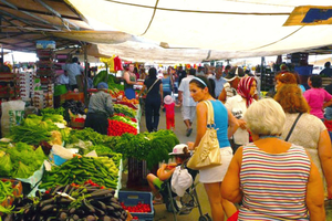 Rundvisning på Turgutreis-markedet