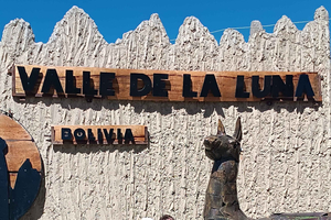 From La Paz: Tiwanaku, Puma Punku & Moon Valley.