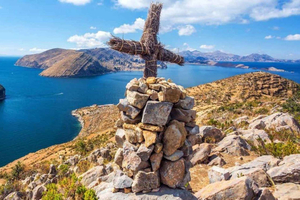 From Puno | Catamaran on Lake Titicaca-visit to Isla del Sol