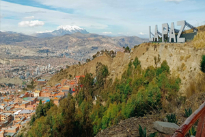 La Paz' højdepunkter: 2 udsigtspunkter + Moon Valley + svævebaner