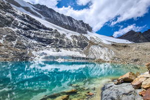 Laguna Charquini: Private experience at your own pace