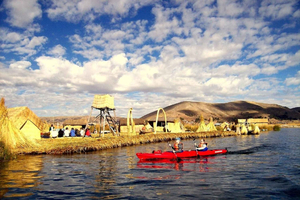 Puno: Kayaking at Lake Titicaca - Uros & Taquile