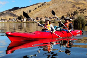 Tour Kayak Uros and Taquile by speedboat