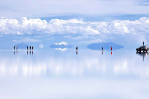 Uyuni Salt Flats Tour 1 dag og Train Cemetery - hele dagen