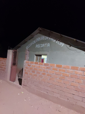 P. B. 520-1122 Blue house / Casa Azul Oruro