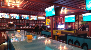 Steel Container Grill & Bar