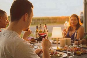 Kvällstur med vin i Saint-Emilion