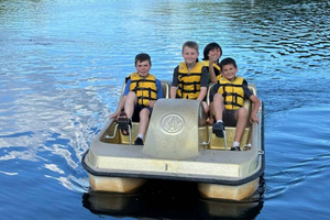 Newton: Charles River Pedal Boat Rental