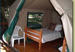 Delta Dawn campsite