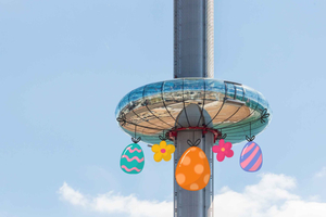 Brighton i360 Bunny Pod Flight, Easter Hunt, and Lunch