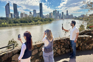 Excursão de ônibus em Brisbane: pontos turísticos da cidade e mirante Mt Coot-tha