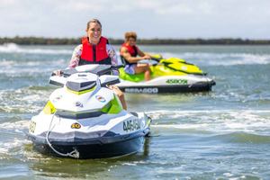 Brisbane City: Jetski-Safari-Tour nach Moreton Bay