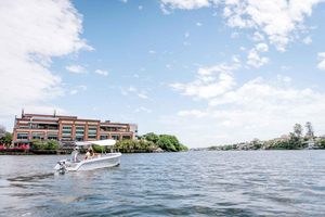 Brisbane: Elektrischer Picknickbootverleih von Breakfast Creek
