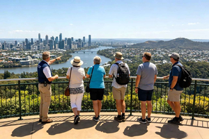 rondleiding Mount Coot-tha Lookout en Botanische tuinen