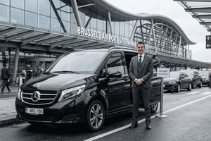 Brussel: BRU flyplass til sentrum privat transport