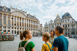Brussels: Secret Paths and Stories Private Walking Tour