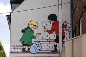 Bruxelles : visite privée à pied sur les traces de Tintin et Hergé