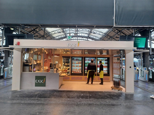 EXKi Brussels Airport Departure Hall