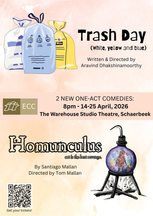 Double Bill Of New Comedies In English On Stage In Brussels