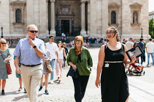 Tour a pie de orientación de 3 horas por Buda y Pest