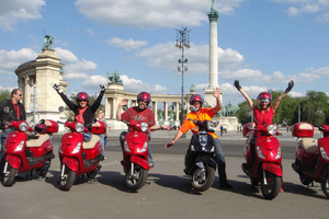 Budapest Grand Vespa Tour