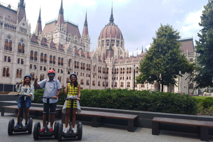 Budapest: Live-Guided Castle District Segway Tour