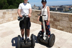 prueba de conducción en Segway por la ciudad
