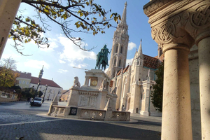 German guided tour through Budapest's castle district