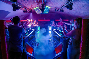 QuizBoxing: Interactive TV show style quiz game experience