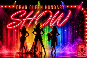 Entrada para el espectáculo nocturno de drag queens del jueves en Vörös Neon, Budapest
