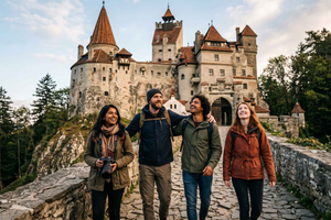 Bucharestista: Draculan linna, Peles ja Brasov – 3-in-1-kierros