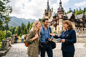 Bucarest: excursión de 1 día al castillo de Drácula, al castillo de Peleș y a Brasov