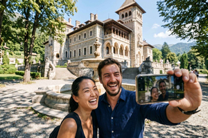 Dracula Castle-Peleș Castle-Cantacuzino Castle and Brașov