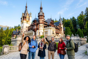 Dracula’s Tomb, Slanic Salt Mine & Peles Castle Day Trip