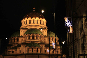 Sofía: tour a pie nocturno con guía
