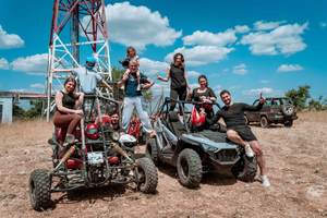 Varna: off-road buggytour met gids, helm en brandstof