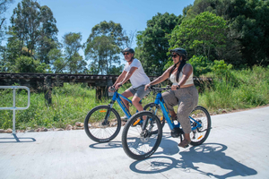 Northern Rivers Rail Trail: E-Bike Hire From Murwillumbah
