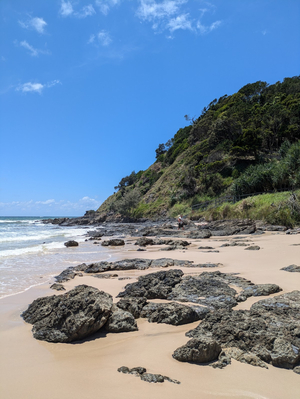 Wategos Beach east and west