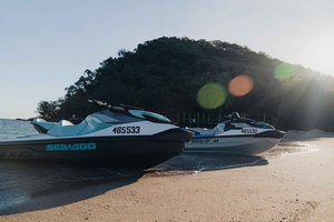 Tour guidato in moto d'acqua di 30 minuti nel porto di Cairns