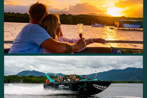 Cairns Jet Boating & Sunset River Inlet Cruise - 2 Tours