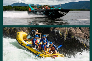 Cairns Jet Boating & Tully River Rafting - 2 Tours