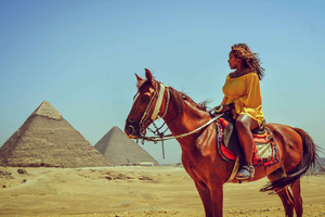 Il Cairo: Tour delle piramidi di Giza e giro in carrozza a cavallo