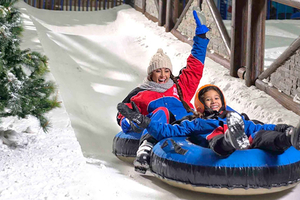 Kairo: Biljetter till snowboard inomhus med hotelltransfer
