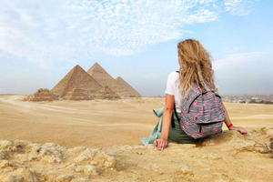 Kairo - Pyramiderna Pyramiderna & Stora sfinxen Privat tur med kamelridning