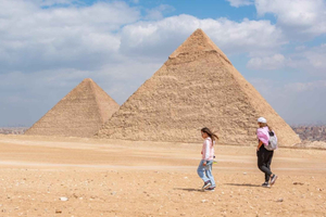 From Port Said: Pyramids & Grand Egyptian Museum Tour