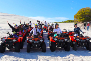 ATLANTIS DUNES: JEEP 4X4 TOUR, QUAD BIKE & GLAM SANDBOARDING