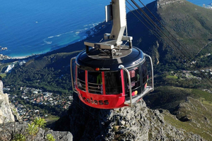 From Cape Town: Table Mountain City tour and Boulders Beach