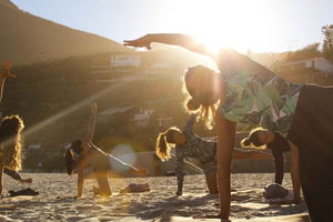 Llandudno Beach: Epic Surf Yoga Experience