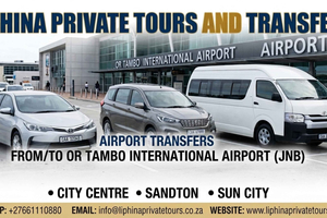 OR TAMBO INTERNATIONAL AIRPORT(JNB)TO/FROMCITY CENTRE/SANTON
