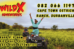 Quad Bike Ride at Durbanville Ostrich Ranch - 4KM